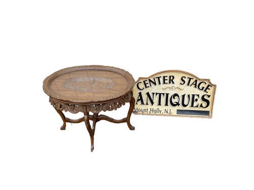 66546 antique walnut - walnut, tray